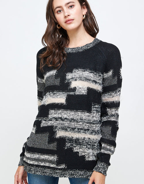 Load image into Gallery viewer, Multi Yarn Sweater Top

